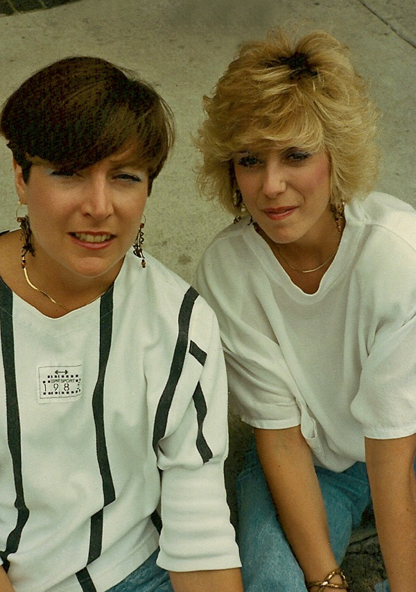 Stephanie H. Amanda and me approx age 25