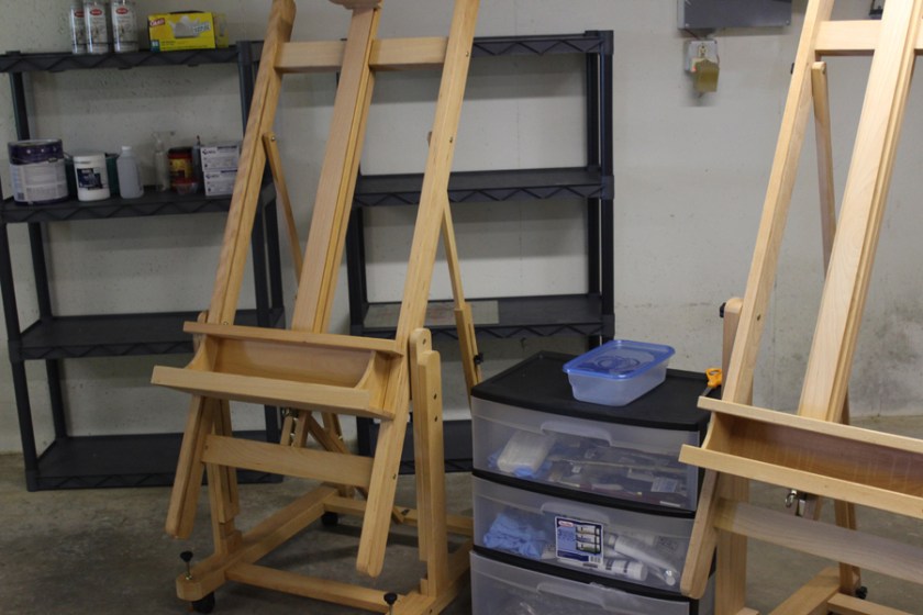 Stephanie H. New art studio second home