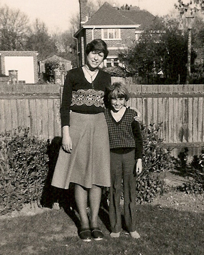 Stephanie Me & Richard (brother) approx age 16
