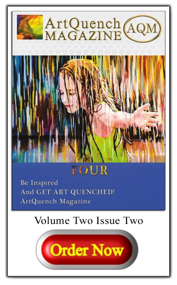 ArtQuench Magazine AQM Issue 4 Button