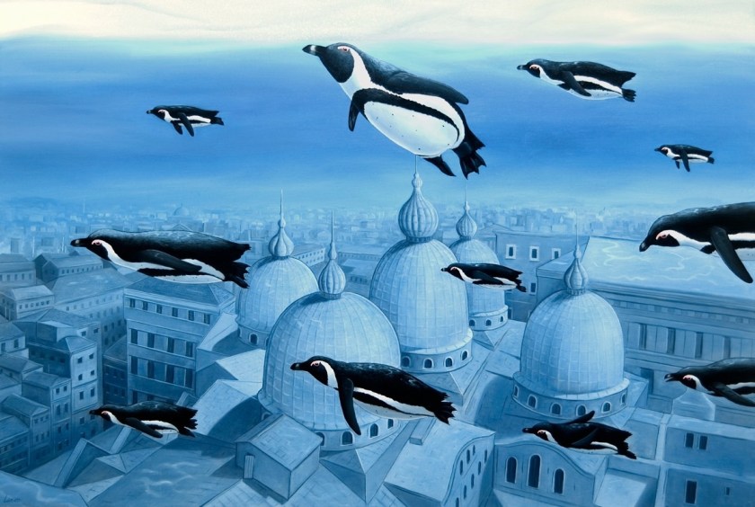 Claus Larsen Skies over Venice