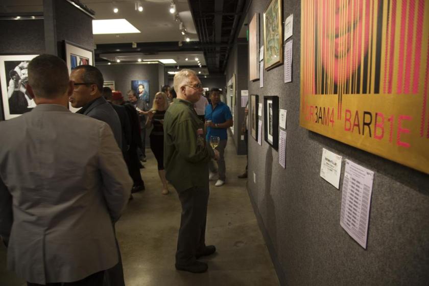 Jennifer  Art auction  apla auction