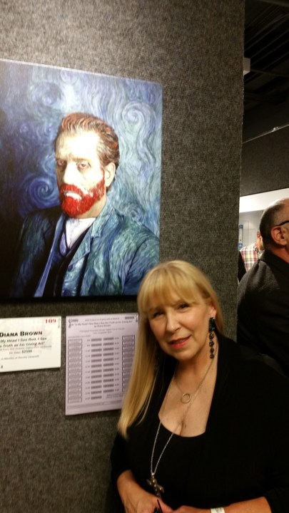 Jennifer   Art  auction  Diana Brown