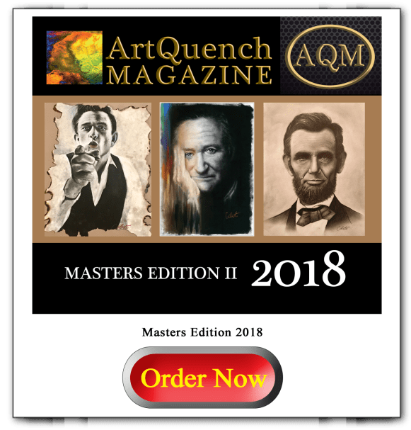 ArtQuench Magazine Masters Edition 2018 Button large